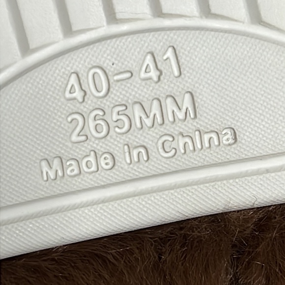 Brown Memory Foam House Bedroom Slippers Fuzzy Plush Comfy Faux Fur Lined Slide - Picture 15 of 15